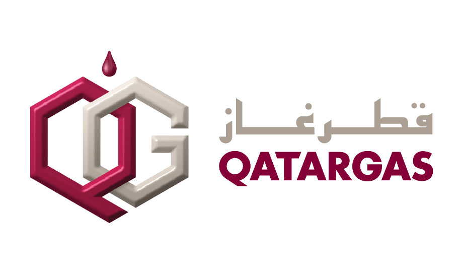 Qatar gas logo.