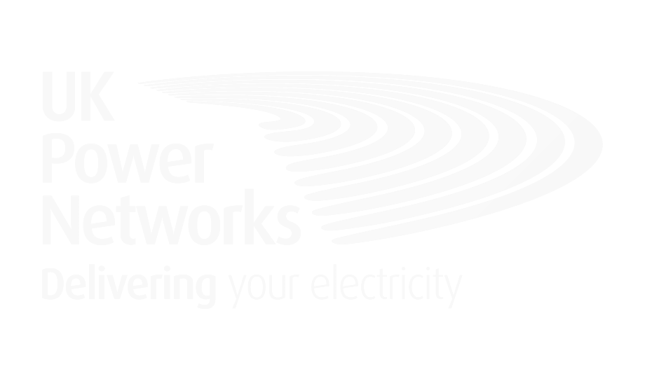 UK power networks delivering your electricity white logo.