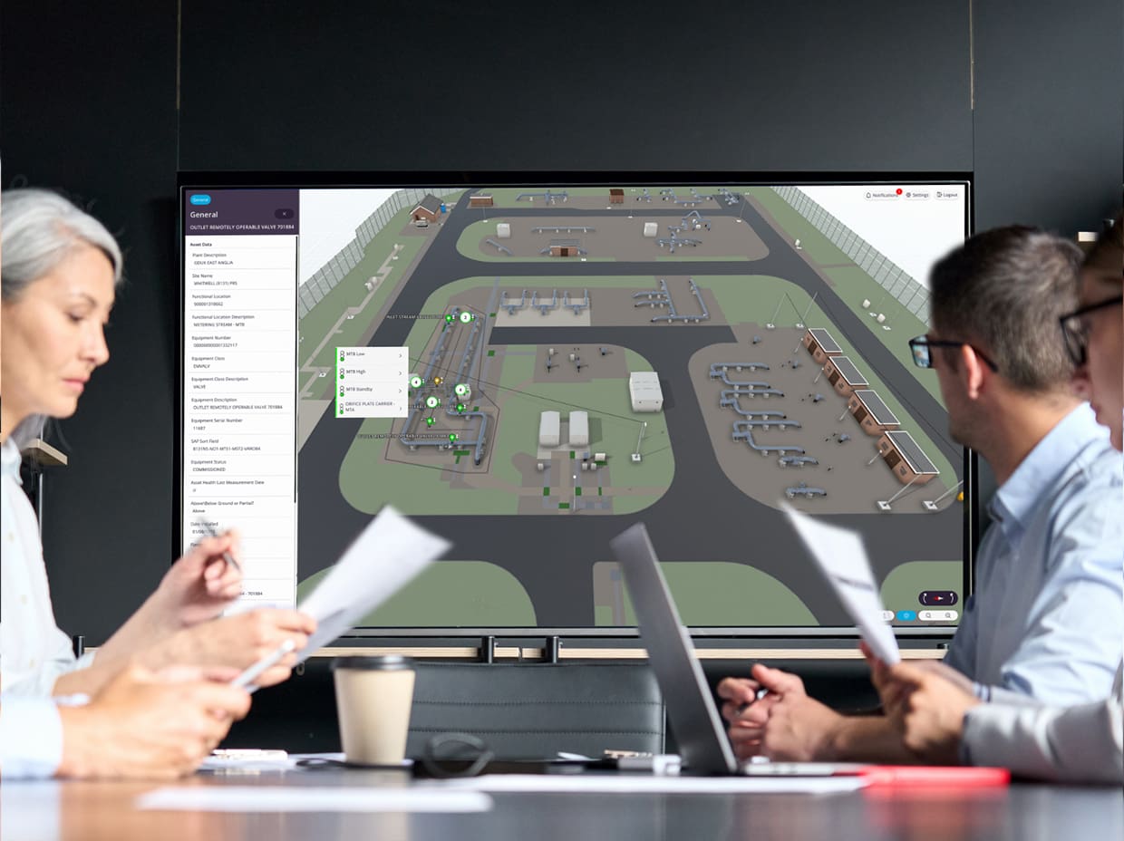 mXvision: Visualise power and utility networks